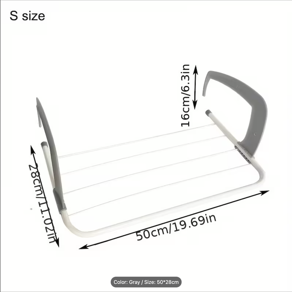 Foldable Clothes Drying Rack