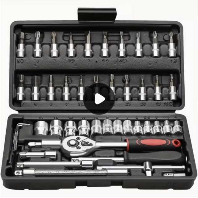 46pcs Car Repair Kit - With case