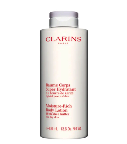 Clarins Moisture Rich Body Lotion 400ml for Dry Skin