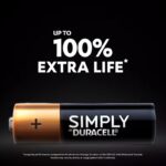 Duracell Simply AA & AAA Alkaline Batteries Combo – 12 AA + 12 AAA Batteries Long Lasting Leak Resistant Power for Household Devices, Remotes, Toys & Electronics - Image 3