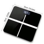 Body Weight Scale, Precision Step-on Technology, 600 lbs Capacity, Backlit LCD Display, Bathroom Scale for Body Weight, Auto-Off & Auto-Calibration - Image 3