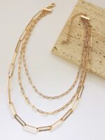 Minimalist Layered Necklace - Image 2