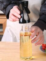1pc Oil Spray Bottle Kitchen Household Barbecue Olive Oil Cooking Oil Spray Pot Atomization Fat Reduction Oil Spray Artifact Oil Spray Pot Dispenser Refillable Spritzer Bottle For Outdoor BBQ Cooking Kitchen Supplies - Image 3