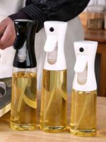 1pc Oil Spray Bottle Kitchen Household Barbecue Olive Oil Cooking Oil Spray Pot Atomization Fat Reduction Oil Spray Artifact Oil Spray Pot Dispenser Refillable Spritzer Bottle For Outdoor BBQ Cooking Kitchen Supplies - Image 4