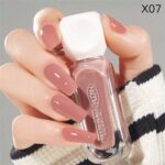 10ml Quick-Dry, Odorless Nail Polish In Pink, Red Black & White Water-Based, Lead-Free, Peel-Off Gel For Easy Application - Perfect For DIY Manicures At Home Or Salon Nails SKU: sb2410102243729821