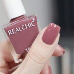 REALCHIC 10ml/Pcs Rusty Rose Water Based Nail Polish,Fast Dry,Long Lasting,Peel Off,Manicure Nails Art For Women & Girls,Holiday Gifts