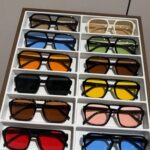 12pcs Men's Square Glasses, Fashion Outdoor Street Photography, Travel, Business, Casual Wear For Summer Beach Vacation,Outdoor,Travel