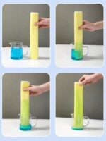 10pcs Thick Kitchen Cleaning Cloths/Rags, Multi-Color, Bamboo Fiber Material, Highly Absorbent, Non-Shedding, Non-Greasy, 9.8"X9.8", Hand Wash Only, Suitable For Kitchen, Bathroom, Home Cleaning - Image 9