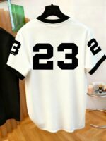 Manfinity Dauomo Men's Round Neck Printed T-Shirt - Round Neck Casual Top - Lightweight T-Shirt Suitable For All Seasons - Image 2