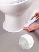 1 Roll Waterproof Sealing Tape, PVC Self-Adhesive Sealant Strip, Mold-Proof Sealing Strip For Kitchen And Bathroom Sink, Home Decor Vinyl Sticker, Party Decorations, Birthday And Graduation Gifts Wall Decor Room Decor Stickers
