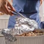 1 Roll 20M Heavy Duty Aluminum Foil - Durable Non-Stick, Suitable For Baking, Grilling And Oven, Ideal For Holiday Cooking And Baking, Food Contact Material, Essential For Holiday Cooking | Heavy Duty Aluminum Foil | Non-Stick Surface, Aluminum Foil Roll - Image 3