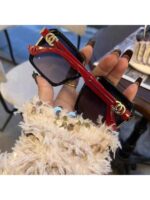 1/2/3 Pairs Multicolor Oversized Square Retro Fashion For Women, Multifunctional Personalized Y2K Style Glasses Suitable For Vacation, Travel, Beach, Party, Driving, Fishing, Birthday Gift, Daily Wear - Image 5