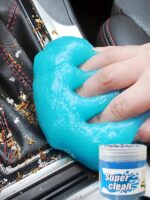 Car Cleaning Gel, Reusable Soft Gel For Dust Removal, Non-Electric Multi-Purpose Cleaning Tool For Keyboard, Car Interior, Air Vents, And Home Use – Magic Cleaning Rubber For Efficient Household And Vehicle Cleaning, Please Note That The Packaging And Color Of One Size Fits All Are Random, And If The Quality Is Not Very Good, Try To Choose Specifications Of 160g And 200g