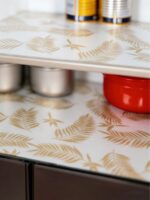 4pcs Waterproof Refrigerator Mats - Moisture-Proof, Anti-Slip, Washable And Reusable. Made Of EVA Material With A Novel Lemon Pattern. Suitable For Refrigerator And Kitchen Decor.Door Mat,Personalised Gift,Kitchen Essential,Tools,Kitchen Gadgets,Kitchen Essentials,Sushi,Cuisine,,Kitchen ,Kitchen - Image 5