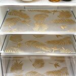 4pcs Waterproof Refrigerator Mats - Moisture-Proof, Anti-Slip, Washable And Reusable. Made Of EVA Material With A Novel Lemon Pattern. Suitable For Refrigerator And Kitchen Decor.Door Mat,Personalised Gift,Kitchen Essential,Tools,Kitchen Gadgets,Kitchen Essentials,Sushi,Cuisine,,Kitchen ,Kitchen
