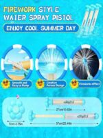 1pc Firework Water Gun, Children's Toy, Large Capacity Pump-Type Water Blaster, Ideal For Beach, Backyard, Garden, Pool, Outdoor Activities, Parties, Water Play, Portable, Party Game, Kids Water Play, Children's Birthday/Holiday Gift (Some Colors Random) - Image 9