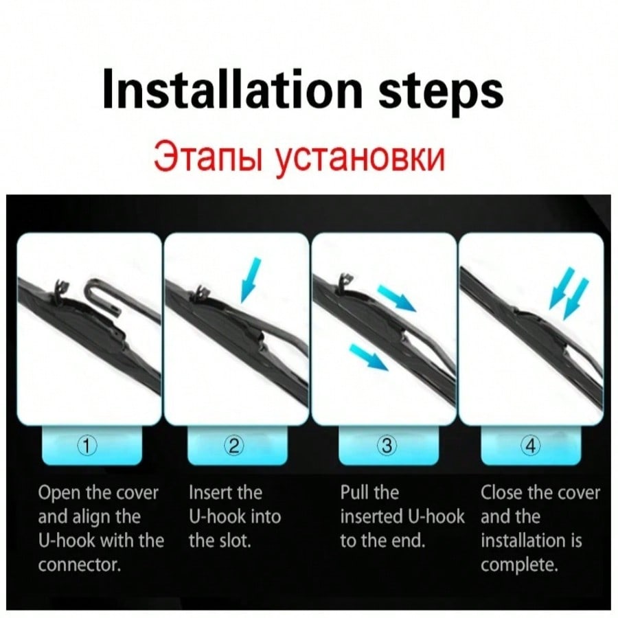Car Wiper Blade For Auris Europe Touring Sports 2013-2018 Windshield Front Window Wiper Auto Accessories - Image 7
