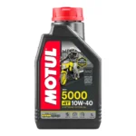 Motul 5000 10W-40 4T Motorcycle Engine Oil 10W40 4L + 1L FREE = 5 Litres 5L - Image 2