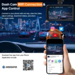 Car Camera Recorder WIFI Dual Front and Rear HD 1080P Dash Cam Night Vision UK - Image 3