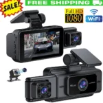 3'' WIFI Dash Cam 24 Parking Mode FHD Night Vision Dashcam 1080P DVR Recorder
