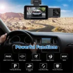 3'' WIFI Dash Cam 24 Parking Mode FHD Night Vision Dashcam 1080P DVR Recorder - Image 4