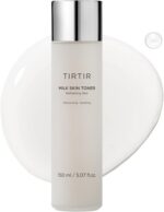 TIRTIR Milk Skin Rice Toner - Deep Moisturizing, Hydrating and Refreshing for face, Niacinamide, Ceramide, Rice Bran Extract, Nature-Oriented Ingredients, Korean Skin Care, Vegan (150ml, Original)