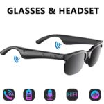 Smart Glasses with Wireless HIFI Headphones, Dual Speaker, Touch Control, Rechargeable Lithium Battery, USB Type-C Charging, Ideal for Music and Calls, Wireless Headphones|Modern Eyewear|Wireless Connectivity, Wireless Headphones