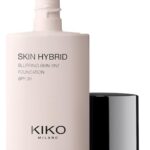 KIKO Milano Skin Hybrid Blurring Skin Tint Foundation 02, Perfecting Facial Fluid, 24-Hour Wear. Blurring Effect, Spf 30