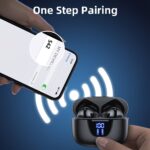 Wireless Earphone, Wireless 5.3 Headphones, 13MM Horn, Long Time Playtime, Type-C Fast Charging Case, Stereo Wireless In-Ear Headphones for Iphone And Android In-Ear Headphones, Gaming Business Sports Headset Ear Microphone - Image 6