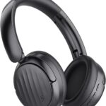 Bluetooth Headphones with Active Noise Cancelling (ANC), Wireless Over Ear Bluetooth Headsets with 35H Playtime, HiFi Stereo Foldable Headphones with Foam Ear Cups for Sports, Travel, Black