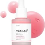medicube Salmon DNA PDRN Pink Peptide Serum, Pink glow serum, Peptide, Niacinamide, Hydrating & Moisturising & Firming, Uneven Skin Tone, Korean Skincare | 1.01 fl.oz. (1.01 fl.oz., Salmon DNA PDRN)