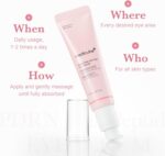medicube Salmon DNA PDRN Pink Peptide Eye Serum with Niacinamide and 99% Purity Retinol for Fine Lines, Uneven Skin Tone, Korean Skin Care 1.01fl.oz - Image 6
