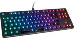 GLORIOUS Gaming GMMK TKL 85%, Barebones (Frame Only) - Mechanical Gaming Keyboard, Per Key RGB, Hotswap & Customisable - European/International ISO Layout - Black