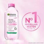 Garnier Micellar Cleansing Water 700ml, Gentle face cleanser & Make up Remover, Suitable For All Skin Types Including Sensitive Skin, Soothing Formula, Dermatologically Tested - Image 2
