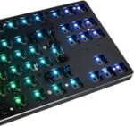 GLORIOUS Gaming GMMK TKL 85%, Barebones (Frame Only) - Mechanical Gaming Keyboard, Per Key RGB, Hotswap & Customisable - European/International ISO Layout - Black - Image 8
