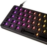 GLORIOUS Gaming GMMK TKL 85%, Barebones (Frame Only) - Mechanical Gaming Keyboard, Per Key RGB, Hotswap & Customisable - European/International ISO Layout - Black - Image 7