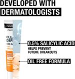 Neutrogena Clear and Defend SOS Gel (15ml), Oil-Free Face Gel for Spot-Prone Skin, with Purifying 0.5% Salicylic Acid to Help Reduce the Appearance of Spots