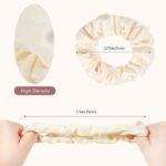 Lolalet Hair Scrunchies Satin Scrunchies for Women, Soft Hair Ties Scrunchy Cute Ponytail Holder Hair Accessories with Elastic Hair Bands for Girls Thick Thin Curly Hair -8 Pack, Style A - Image 7