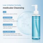 medicube Zero Pore Blackhead Cleansing Oil | Makeup Remover for all skin types, Daily Moisture Facial Cleanser, Low-Irritation | Korean Skin Care 205 ml - Image 3