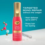 OGX Bond Protein Repair Conditioning Mist + 230° C Heat Protect, Targeted to Repair Hair Bonds, For Smooth & Strong Hair, Lightweight Formula 193ml