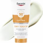 Eucerin Sun Body Oil Control Gel-Cream SPF 50+ 200ml, Ultra-Light Dry Touch Gel Sun Cream for Oily Skin, Fast-Drying Sunscreen with Oil Control Technology, Water-Resistant