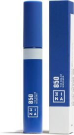 3ina MAKEUP - The Color Mascara 850 Blue with Vegetal Keratin Volume and Lift Long-Lasting Flake Free Lengthening for Sensitive Eyes Vegan Cruelty Free, 31.0 grams, 14.0 milliliters, Pack of 1 - Image 5