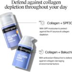 Neutrogena Collagen Bank Face Moisturiser with Bakuchiol, Daily Anti-Ageing Face & Neck Collagen Cream with Micro-peptides and antioxidant Bakuchiol, for all skin types, 50ml