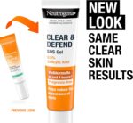 Neutrogena Clear and Defend SOS Gel (15ml), Oil-Free Face Gel for Spot-Prone Skin, with Purifying 0.5% Salicylic Acid to Help Reduce the Appearance of Spots - Image 4