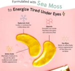Under Eye Mask - Reduce Dark Circles, Puffy Eyes, Undereye Bags, Wrinkles - Gel Under Eye Patches, Vegan Cruelty-Free Self Care by grace and stella (24 Pairs, Gold) - Image 4