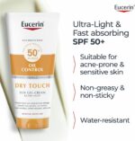 Eucerin Sun Body Oil Control Gel-Cream SPF 50+ 200ml, Ultra-Light Dry Touch Gel Sun Cream for Oily Skin, Fast-Drying Sunscreen with Oil Control Technology, Water-Resistant - Image 7