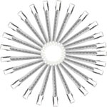Duck Bill Hair Clips 24Pcs 3.5 Inches Rustproof Metal Alligator Curl Clips with Holes for Styling Sectioning, Hair Pins for Women, Silver - Image 6