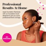 Flat Top Kabuki Brush By Keshima - Premium Foundation Brush, Buffing Brush, Blending Brush, Face Brush - Image 2