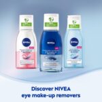NIVEA Double Effect Waterproof Eye Make-Up Remover (125ml), Daily Use Face Cleanser for Make-Up and Mascara with Cornflower Extract and Biotin - Image 6