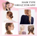 Sularpek 15 Pcs Hair Bobbles, Mixed Color Elastic Hair Ties for Women and Girls, Thick No Damage Bands, Ponytail Holders - Image 7